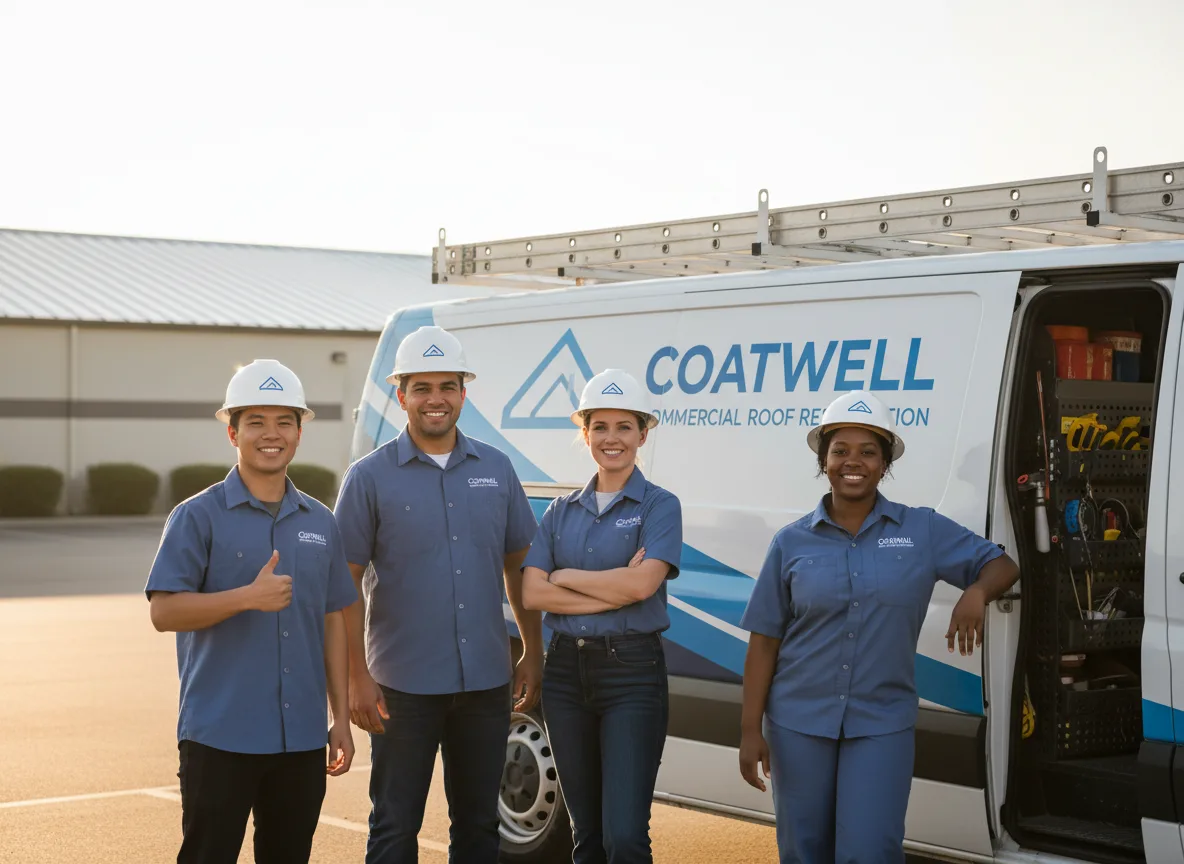 Commercial roof coating company in Lowland, NC